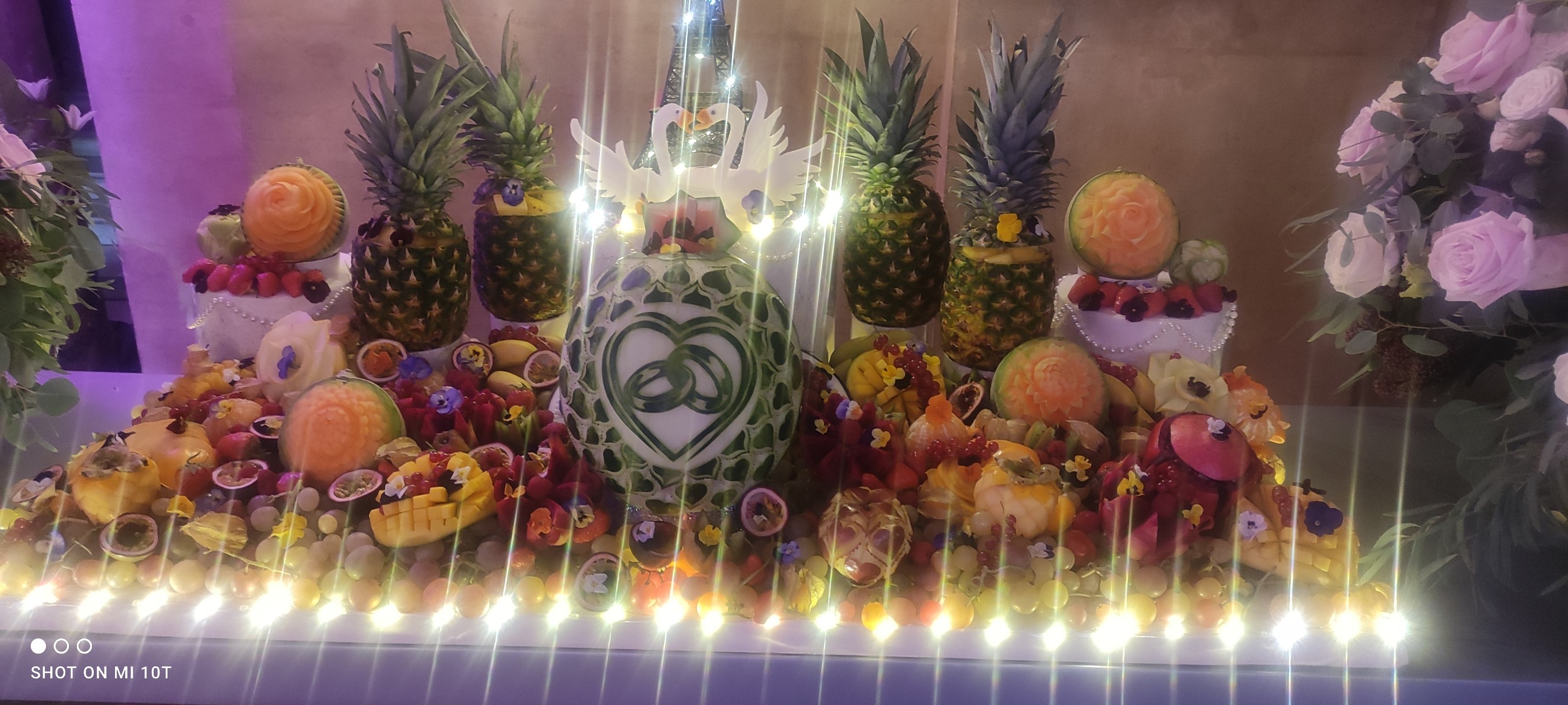 Sculpture fruits et légumes - Mariage