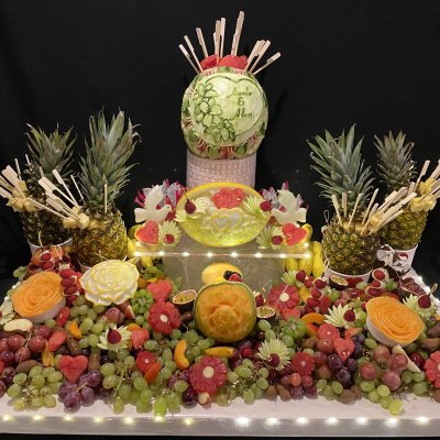 Boutique sculpture fruits et légumes : 420.00