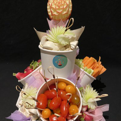Boutique sculpture fruits et légumes : 50.00