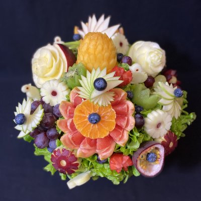 Boutique sculpture fruits et légumes : 45.00